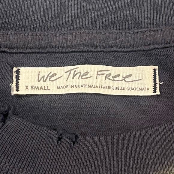 NWOT Free People We The People West Coast Records Graphic Shirt Size XS - Picture 6 of 7